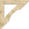 Ekena Millwork Olympic Slat Rough Sawn Bracket w/ Offset Brace, Douglas Fir, 8"W x 44"D x 44"H BKT0806X44X44OLY06RDF - alternate 4
